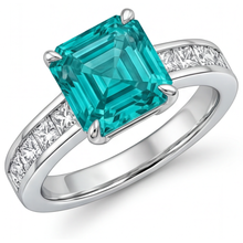 Afbeelding in Gallery-weergave laden, Geraffineerd Halo Ring 3 karaat – hoofdaanzicht