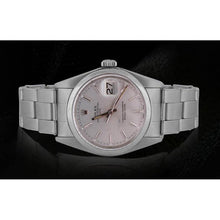 Afbeelding in Gallery-weergave laden, oester roestvrij staal armband witte stok wijzerplaat Rolex datum herenhorloge