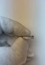 Video laden en afspelen in Gallery-weergave, diamanten trouwring 1 karaat griffenzetting vrouwen fijne sieraden