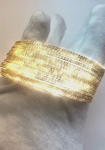 Video laden en afspelen in Gallery-weergave, Ronde Diamant 2 karaat wit goud 14K dames Armband fijne sieraden