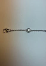 Video laden en afspelen in Gallery-weergave, Echt Diamant Ronde Armband 1.50 karaat Bezel Set Sieraden Nieuw