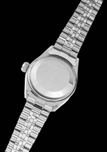 Afbeelding in Gallery-weergave laden, roestvrij staal Jubileum dame Datum Horloge Zilveren stok Wijzerplaat Rolex Datumjust