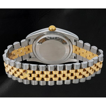 Afbeelding in Gallery-weergave laden, Rolex 116233 Datejust 36mm Bruine Florale Arabische Wijzerplaat Tweekleurig Horloge