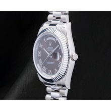 Afbeelding in Gallery-weergave laden, Rolex 41mm Day-Date II 218239 Chocoladebruine Romeinse Wijzerplaat Witgoud President-band 18k
