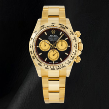 Afbeelding in Gallery-weergave laden, Rolex Cosmograph Daytona 126508 40mm Zwarte Wijzerplaat Geelgoud Horloge
