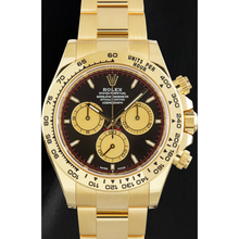 Afbeelding in Gallery-weergave laden, Rolex Cosmograph Daytona 126508 40mm Zwarte Wijzerplaat Geelgoud Horloge