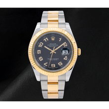 Afbeelding in Gallery-weergave laden, Rolex Datejust 116333 41mm Zwarte Arabische Wijzerplaat Tweekleurig Horloge
