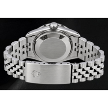 Afbeelding in Gallery-weergave laden, Rolex Datejust 1601 36mm Zwarte Diamanten Wijzerplaat Roestvrij Staal Horloge