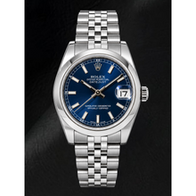 Afbeelding in Gallery-weergave laden, Rolex Datejust 178240 31mm Blauwe Lichtgevende Wijzerplaat Roestvrij Staal Horloge