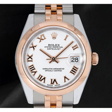 Afbeelding in Gallery-weergave laden, Rolex Datejust 178241 31mm Witte Romeinse Wijzerplaat Tweekleurig Horloge