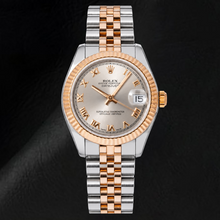 Afbeelding in Gallery-weergave laden, Rolex Datejust 178271 31mm Zilveren Romeinse Wijzerplaat Tweekleurig Horloge