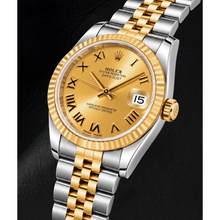 Afbeelding in Gallery-weergave laden, Rolex Datejust 178273 31mm Champagne Romeinse Wijzerplaat Tweekleurig Horloge