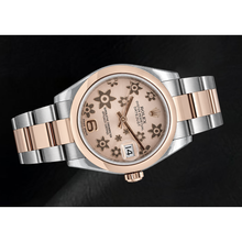 Afbeelding in Gallery-weergave laden, Rolex Datejust 31mm 178241 Roze Bloemmotief Wijzerplaat Tweekleurig Horloge
