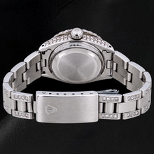 Afbeelding in Gallery-weergave laden, Rolex Datejust 6916 26mm Rode Diamanten Wijzerplaat Roestvrij Staal Horloge