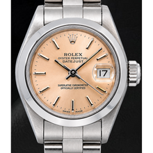 Afbeelding in Gallery-weergave laden, Rolex Datejust 69160 26mm Sundust Wijzerplaat met Streepindexen Roestvrij Staal Horloge