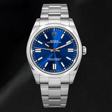 Afbeelding in Gallery-weergave laden, Rolex Oyster Perpetual 124300 41 mm Blauwe Lichtgevende Wijzerplaat Roestvrij Staal Horloge