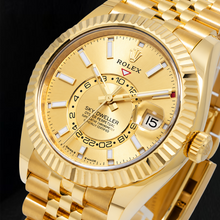 Afbeelding in Gallery-weergave laden, Rolex Sky-Dweller 336938 42mm Champagne Wijzerplaat Geelgoud Horloge