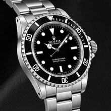 Afbeelding in Gallery-weergave laden, Rolex Submariner 14060 40mm Zwarte Lichtgevende Wijzerplaat Roestvrij Staal Horloge