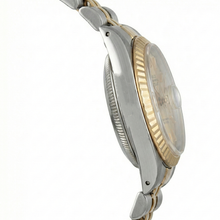 Afbeelding in Gallery-weergave laden, wijnoogst dames staalgoud tweekleurig wijnoogst Rolex Fi horloge jubileum