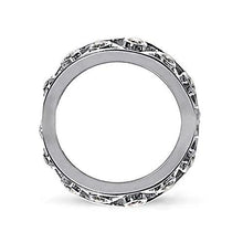 Afbeelding in Gallery-weergave laden, 0,70 karaat ronde diamanten eeuwigheid trouwring wit goud 14k