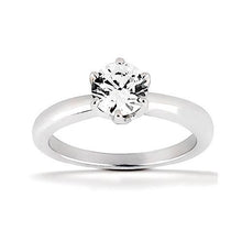 Afbeelding in Gallery-weergave laden, 0,75 karaat diamanten Solitaire verlovingsring Prong Style - harrychadent.nl