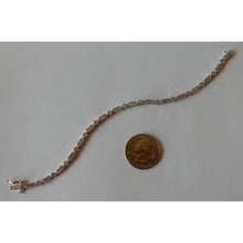 Afbeelding in Gallery-weergave laden, 1 karaat diamanten armband wit goud 14K - harrychadent.nl