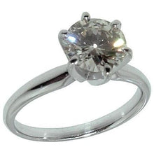 Afbeelding in Gallery-weergave laden, 1 karaat diamanten verlovingsring Solitaire - harrychadent.nl