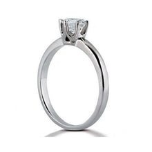Afbeelding in Gallery-weergave laden, 1 karaat ronde diamanten solitaire ring wit goud - harrychadent.nl