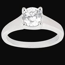 Afbeelding in Gallery-weergave laden, 1 karaat solitaire diamanten verlovingsring witgouden sieraden Nieuw - harrychadent.nl