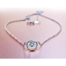 Afbeelding in Gallery-weergave laden, 1 karaat sprankelende diamanten halsketting hanger wit goud 14K F VS1 - harrychadent.nl