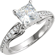 Afbeelding in Gallery-weergave laden, 1.79 Ct Princess & Round Brilliant Echt Diamants Anniversary Ring Nieuw