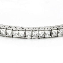 Afbeelding in Gallery-weergave laden, 10,50 Karaat Echt Diamanten Tennisarmband Witgoud 14K Sieraden