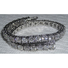 Afbeelding in Gallery-weergave laden, 10,50 ct. Echt Diamanten Tennisarmband Sprankelende Damessieraden