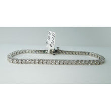 Afbeelding in Gallery-weergave laden, 11 karaat diamanten tennisarmband wit goud 14k