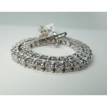 Afbeelding in Gallery-weergave laden, 11 karaat Echt Diamanten Tennisarmband Wit Goud 14K