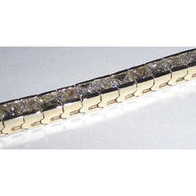 Afbeelding in Gallery-weergave laden, 12,50 karaat prinses geslepen diamanten tennisarmband nieuw