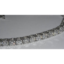 Afbeelding in Gallery-weergave laden, 12,80 karaat diamanten tennisarmband witgoud 14K sieraden - harrychadent.nl