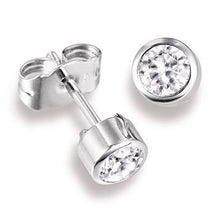 Afbeelding in Gallery-weergave laden, GIA-gecertificeerd 1,41 ct bezel set ronde geslepen Natuurlijke echte diamanten ( niet in een laboratorium gekweekt )...