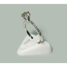 Afbeelding in Gallery-weergave laden, 1,35 karaat ronde diamanten jubileumring 14K witgoud - harrychadent.nl