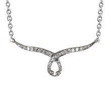 Afbeelding in Gallery-weergave laden, 14k witgoud 1,75 ct briljant geslepen diamanten dames ketting hanger nieuw