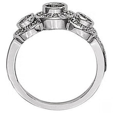 Afbeelding in Gallery-weergave laden, 1,50 ct. Diamanten verlovingsring met drie stenen stijl goud 14K - harrychadent.nl