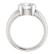 Afbeelding in Gallery-weergave laden, 1,50 ct. Fonkelende ronde diamanten halve ring Solitaire ring