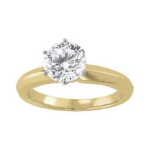 Afbeelding in Gallery-weergave laden, 1,50 karaat diamanten solitaire verlovingsring tweekleurig 14K - harrychadent.nl