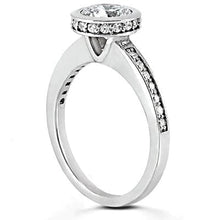 Afbeelding in Gallery-weergave laden, 1,55 Ct. Verborgen Halo Diamonds vrouwen verlovingsring met accenten