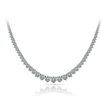 Afbeelding in Gallery-weergave laden, 16 karaat ronde diamanten tennis rode loper diamanten dames ketting