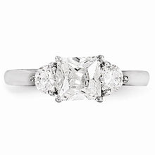 Afbeelding in Gallery-weergave laden, 1,60 karaat diamanten verlovingsring drie stenen sieraden nieuw