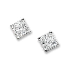 Afbeelding in Gallery-weergave laden, GIA-gecertificeerd Echte Diamant Oorbel 1.80 Karaat