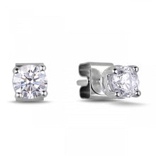 Afbeelding in Gallery-weergave laden, GIA-gecertificeerd Echte Diamant Oorbel 1.20 Karaat