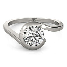 Afbeelding in Gallery-weergave laden, 1.50 Karaat Solitaire Ronde Diamanten Verlovingsring Wit Goud 14K - harrychadent.nl