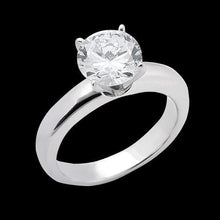 Afbeelding in Gallery-weergave laden, 1,50 Karaat Echt Diamanten Solitaire Verlovingsring 14K Witgoud